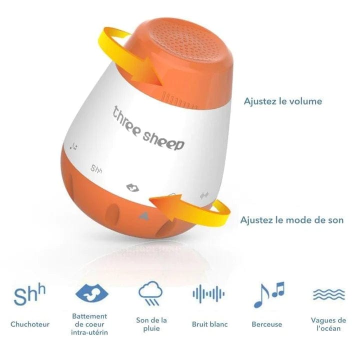 Appareil à bruit blanc intelligent pour bébé boudechoux