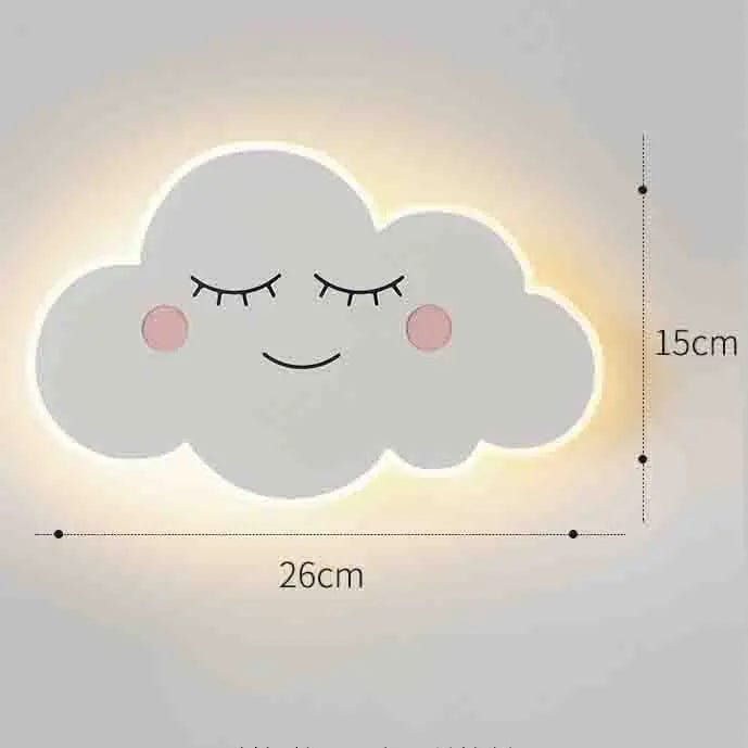 Applique Mural Chambre Bebe Mme Nuage boudechoux