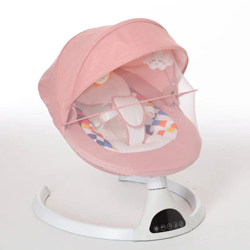 Balancelle bébé connectée Rose boudechoux