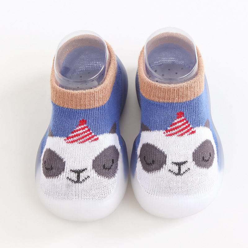 Chaussons Antiderapants pour bebe Panda Bleu / 18-19 Ma boutique