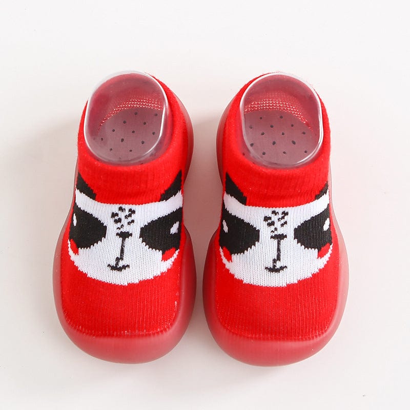 Chaussons Antiderapants pour bebe Panda Rouge / 18-19 Ma boutique