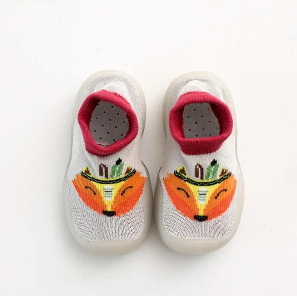 Chaussons Antiderapants pour bebe Renard Gris / 18-19 Ma boutique
