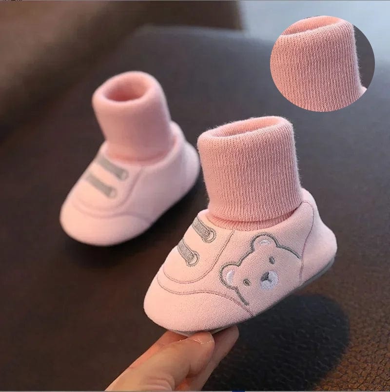 Chaussures d'hiver pour bébé Rose / 11cm 0-6 Mois boudechoux