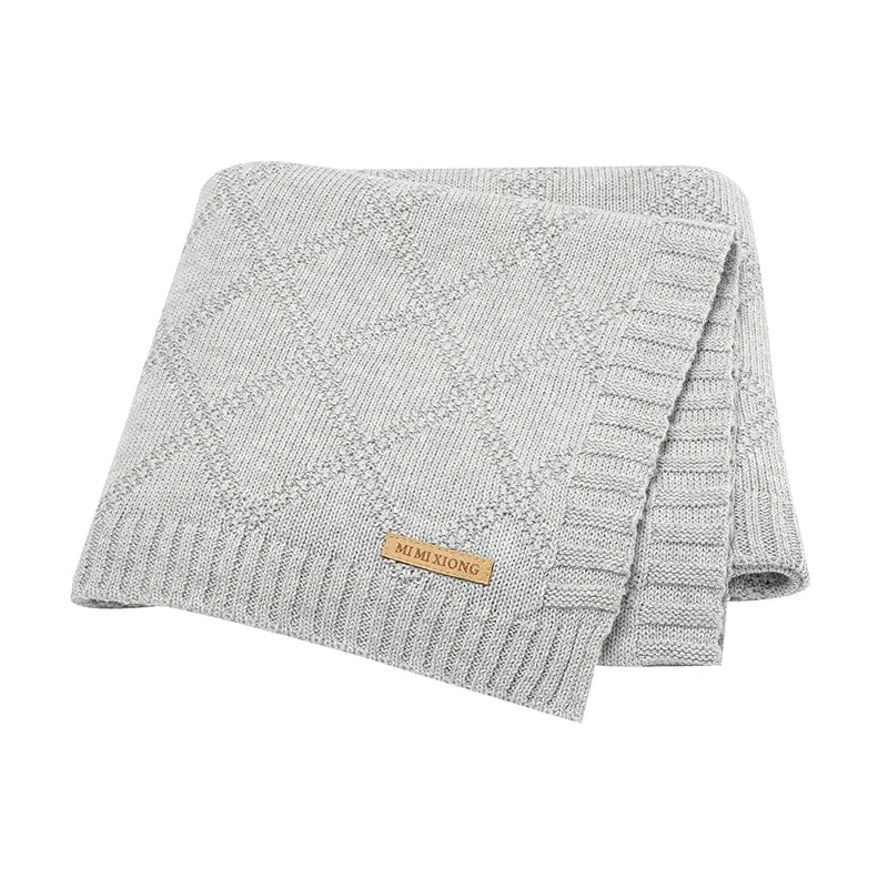 Couverture pour Bebe Naissance Gris boudechoux