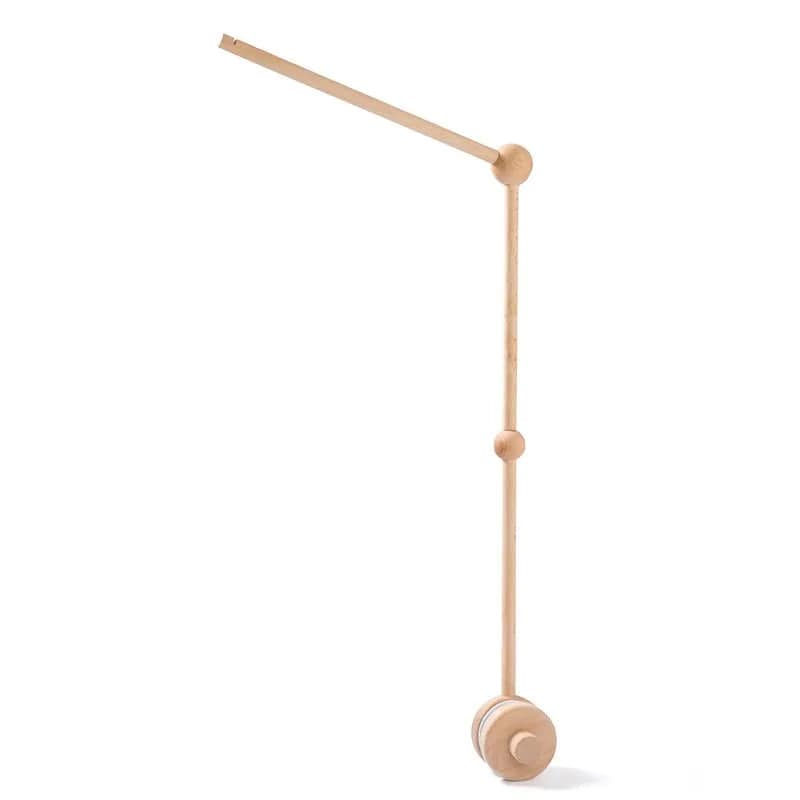 Hochet en Bois Musical pour Bébé Support boudechoux