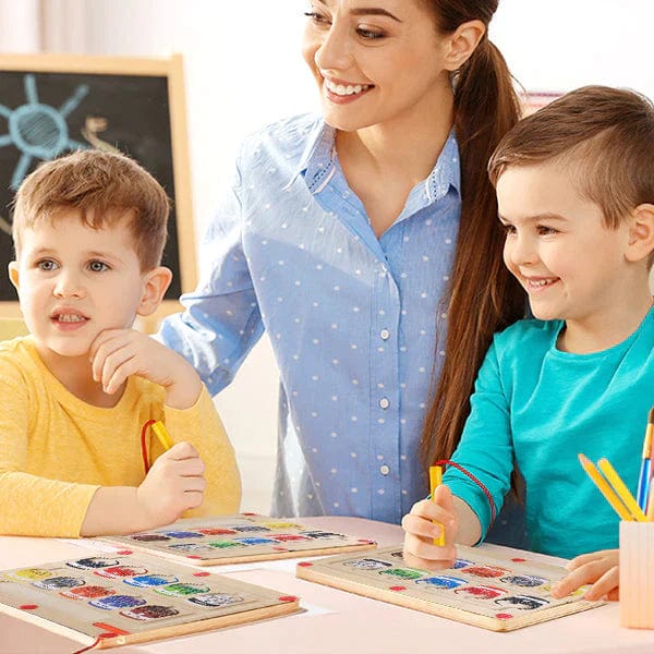 Jeu montessori couleur boudechoux