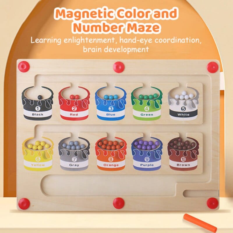 Jeu montessori couleur boudechoux