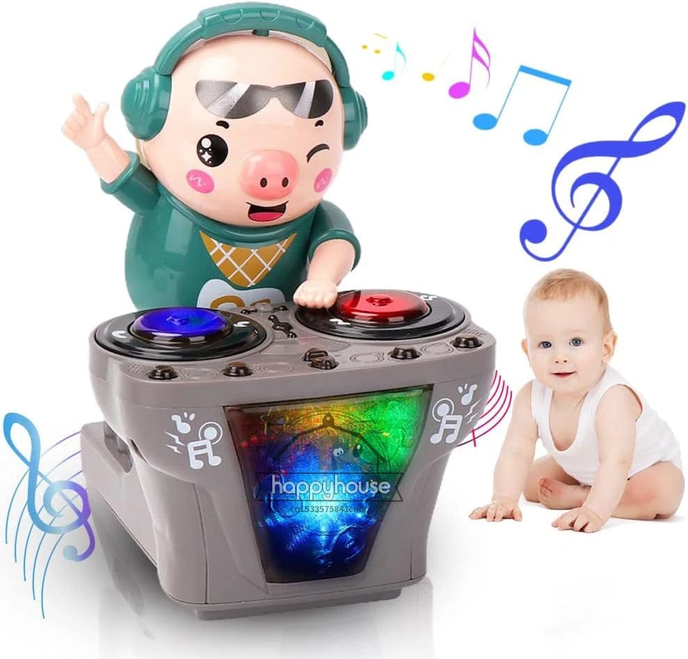Jouet DJ Cochon Dancant boudechoux