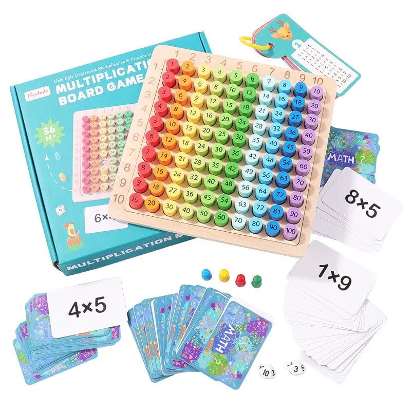 Jouet Montessori Table de Multiplication boudechoux