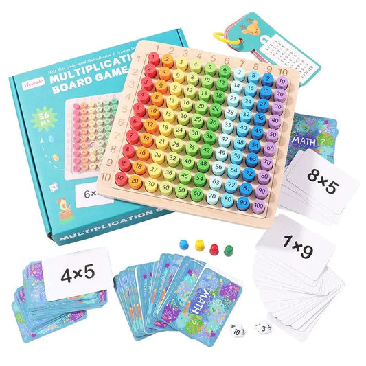 Jouet Montessori  Table de Multiplication boudechoux