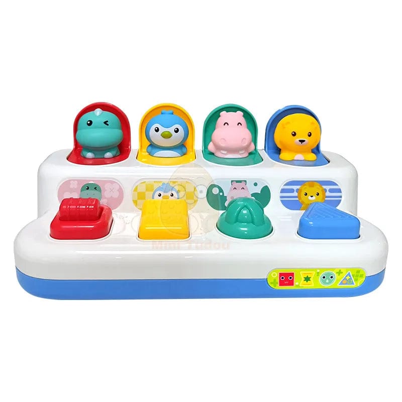 Jouets Montessori 1 an - Pop-Up Animaux Boudechoux