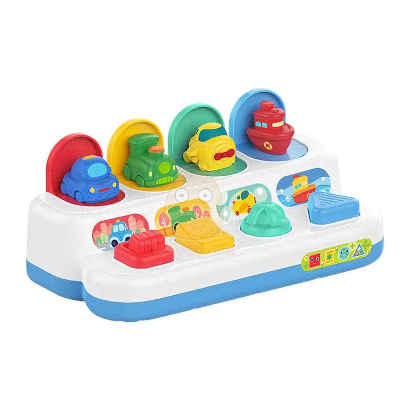 Jouets Montessori 1 an - Pop-Up Voitures Boudechoux