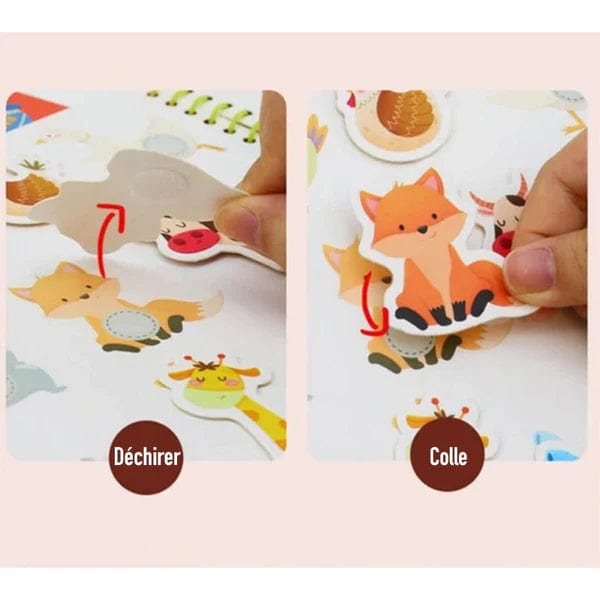 LIVRE D'APPRENTISSAGE MONTESSORI boudechoux