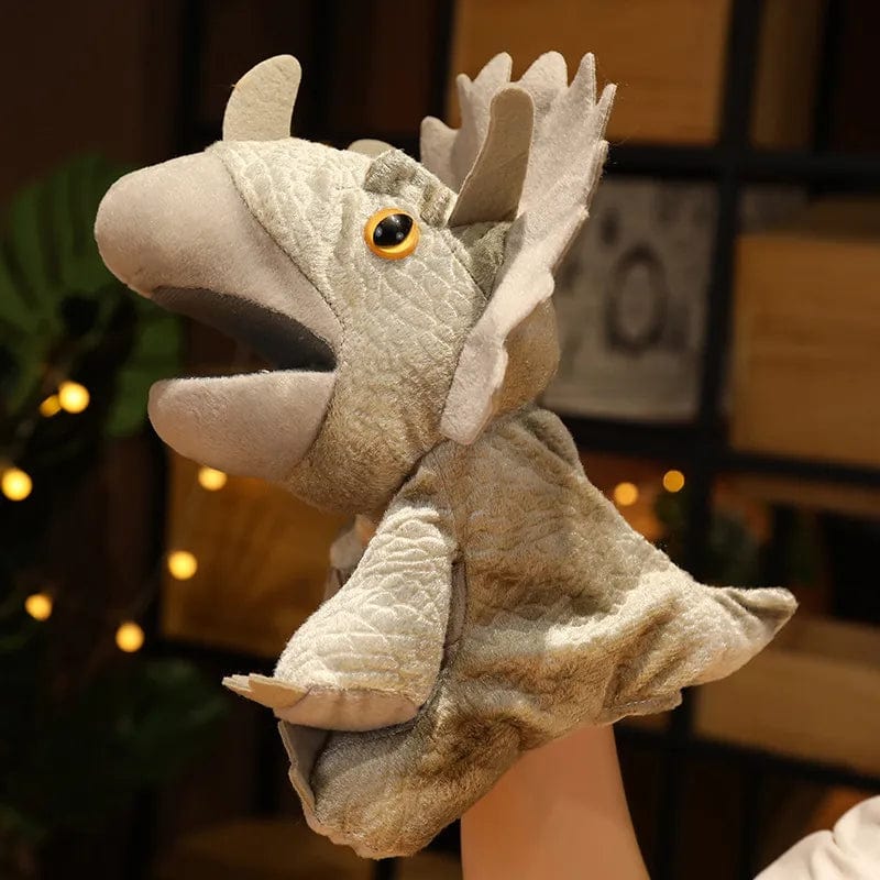 Marionnette Ventriloque Triceratops Boudechoux