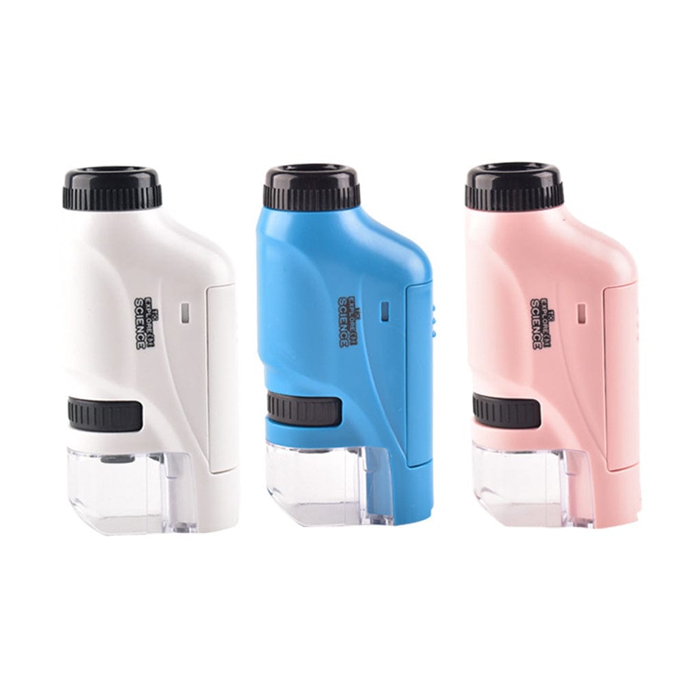 Mini Microscope de Laboratoire Portable avec lumière LED pour enfant boudechoux