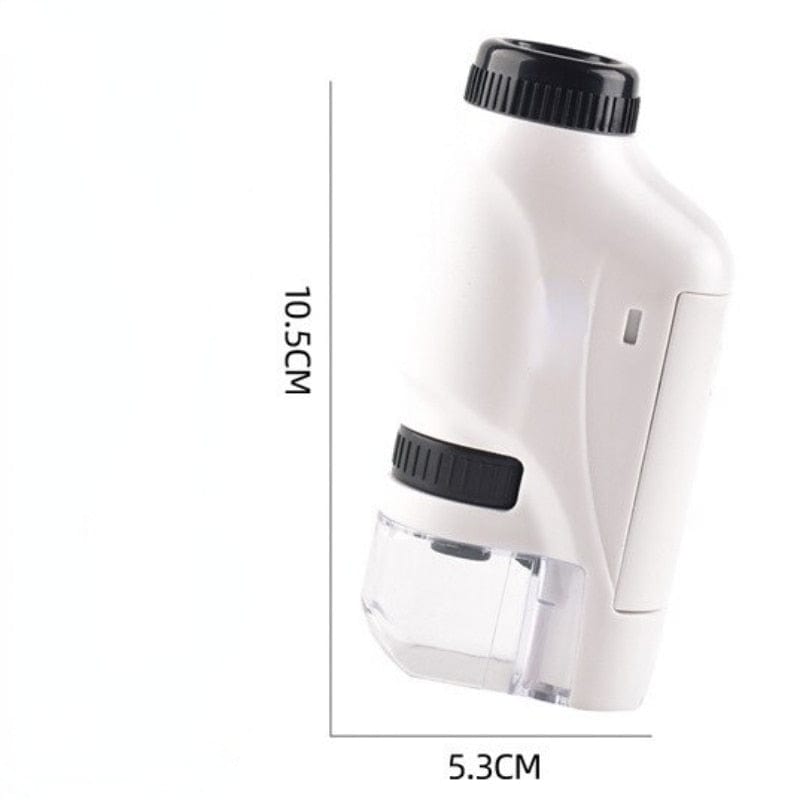Mini Microscope de Laboratoire Portable avec lumière LED pour enfant boudechoux