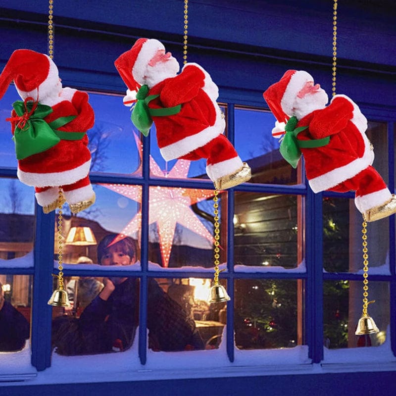 Père Noël Musical Grimpant boudechoux