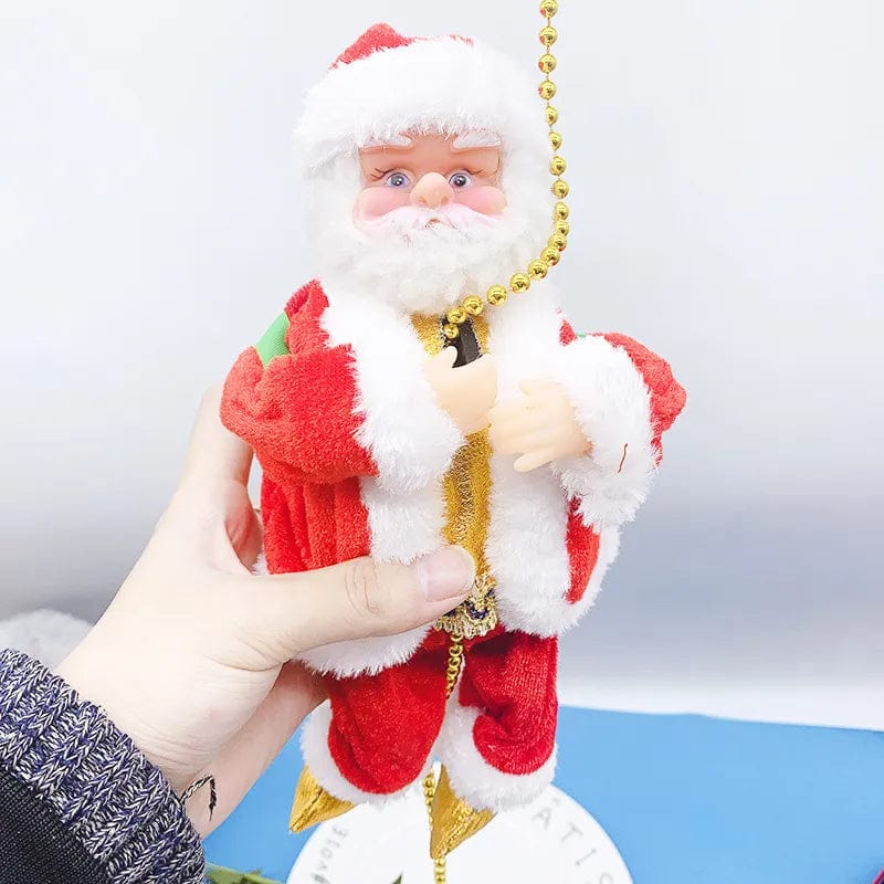 Père Noël Musical Grimpant boudechoux