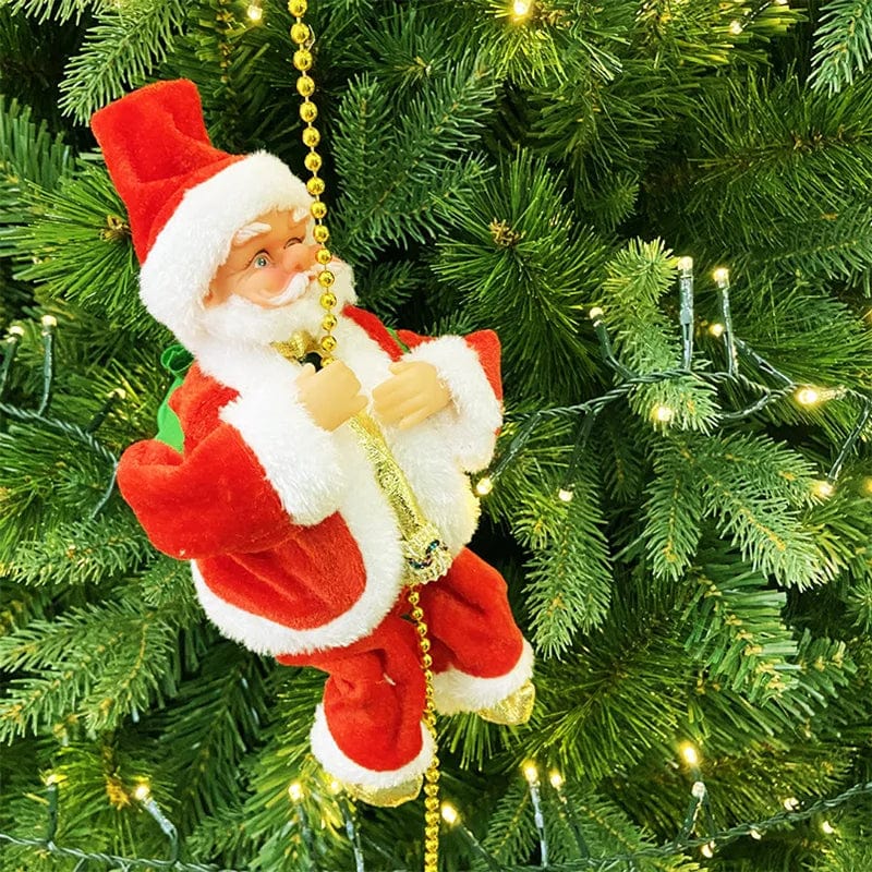 Père Noël Musical Grimpant boudechoux