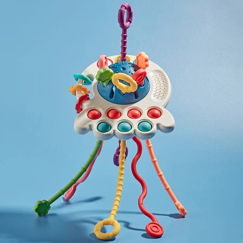 Pieuvre Montessori Bleu Boudechoux