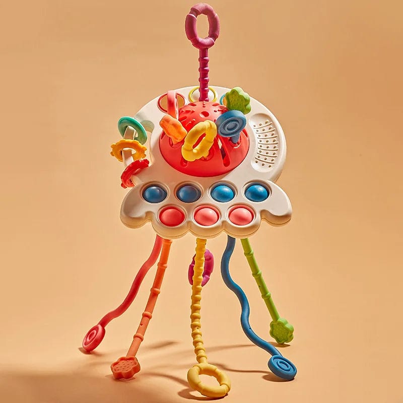 Pieuvre Montessori Rouge Boudechoux