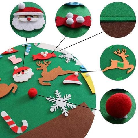 Sapin Feutrine Montessori boudechoux