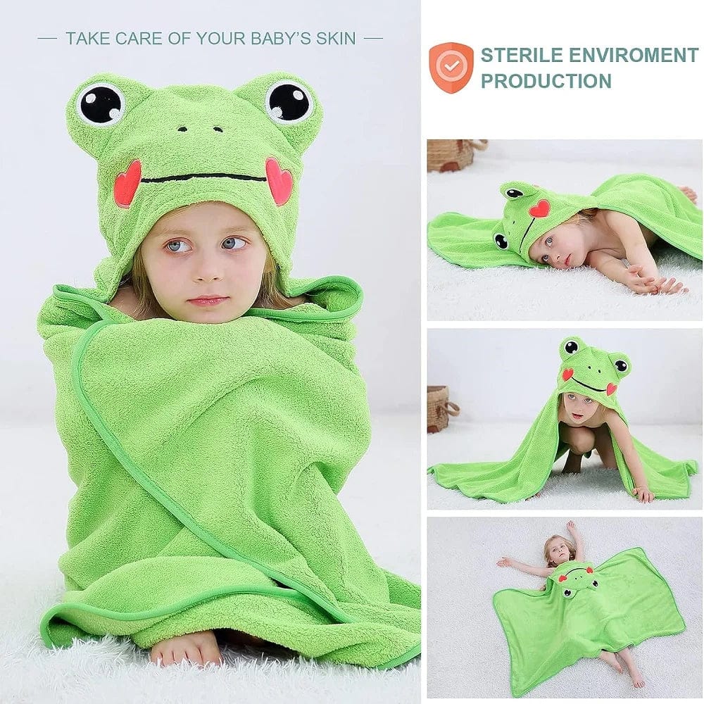 Serviette de Bain a Capuche Boudechoux