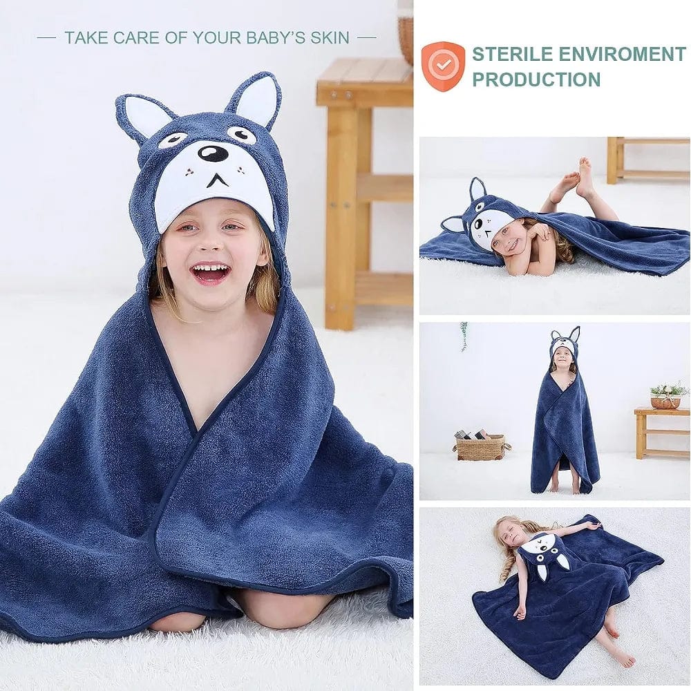 Serviette de Bain a Capuche Boudechoux