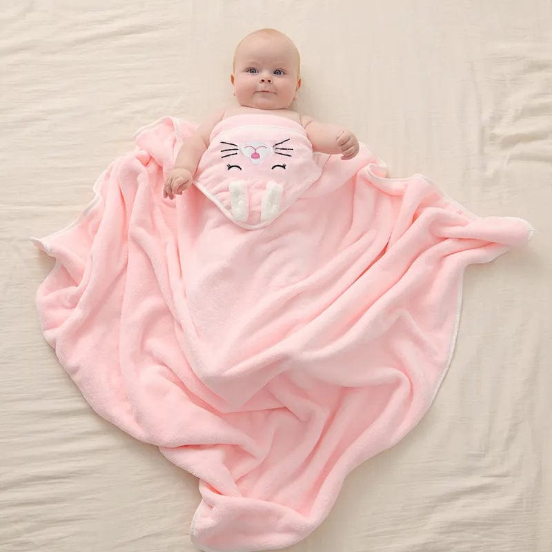 Serviettes à capuche peignoir super douces pour bébé boudechoux