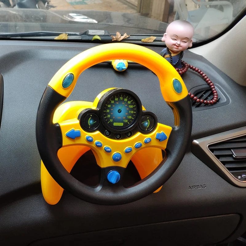 RedCrab Volant Jouet Enfant Avec Pédales Et Frein - Simulateur Conduite 360° Lumineux Et Sonore, Cadeau Éducatif Volant Enfant Pour Voiture Siège Arrière RedCrab Volant Jouet Enfant Avec Pédales Et Frein - Simulateur Conduite 360° Lumineux Et Sonore, Cadeau Éducatif Volant Enfant Pour Voiture Siège Arrière