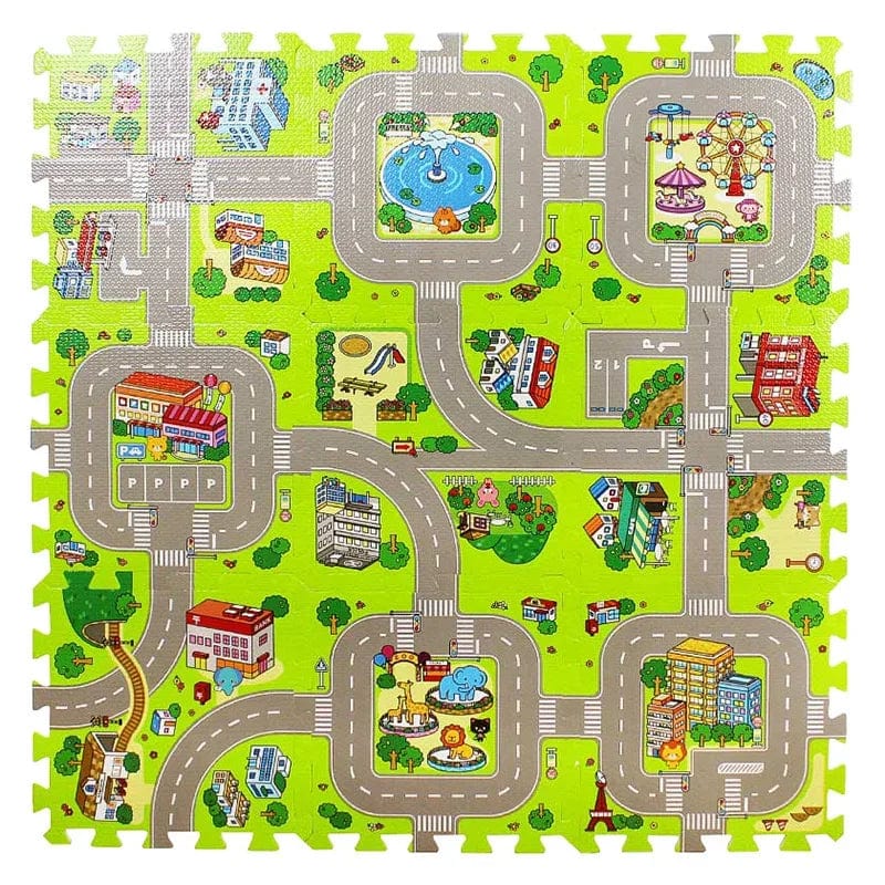 Tapis de jeux Circuit Voiture Boudechoux
