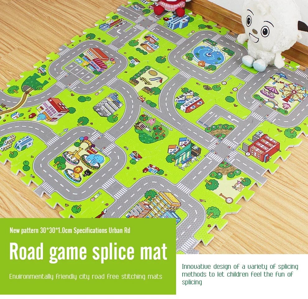 Tapis de jeux Circuit Voiture Boudechoux