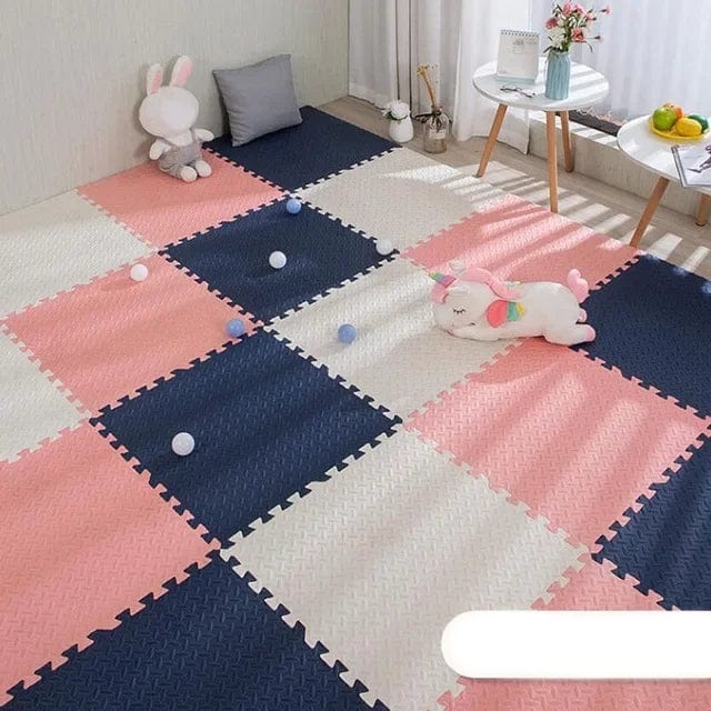 TAPIS PUZZLE BÉBÉ ANTIDERAPANT EN MOUSSE B boudechoux