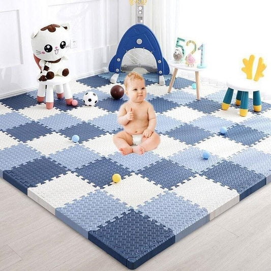 TAPIS PUZZLE  BÉBÉ ANTIDERAPANT EN MOUSSE boudechoux
