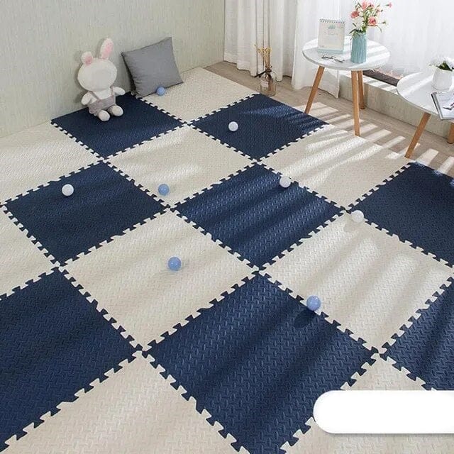 TAPIS PUZZLE BÉBÉ ANTIDERAPANT EN MOUSSE D boudechoux