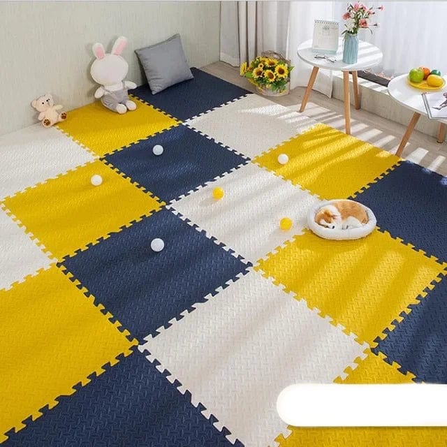 TAPIS PUZZLE BÉBÉ ANTIDERAPANT EN MOUSSE E boudechoux
