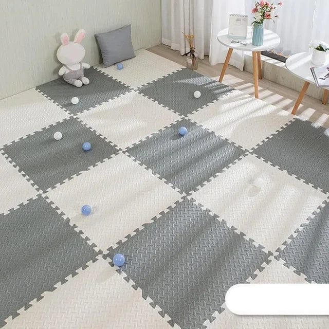 TAPIS PUZZLE BÉBÉ ANTIDERAPANT EN MOUSSE F boudechoux