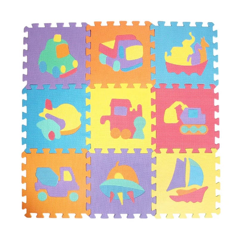 TAPIS PUZZLE BÉBÉ EN MOUSSE boudechoux