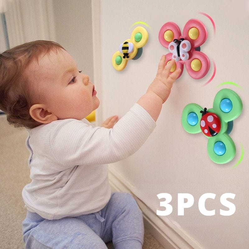 Ventouses d'éveil et éducatives pour bébé Spinners boudechoux