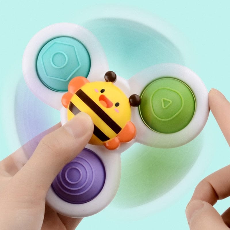 Ventouses d'éveil et éducatives pour bébé Spinners boudechoux