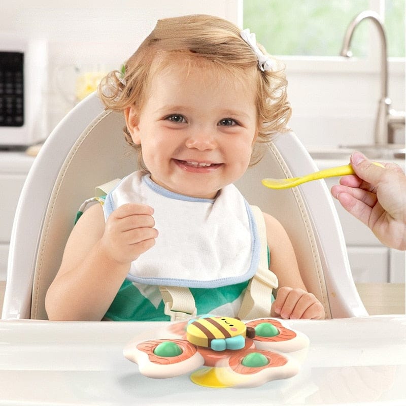 Ventouses d'éveil et éducatives pour bébé Spinners boudechoux