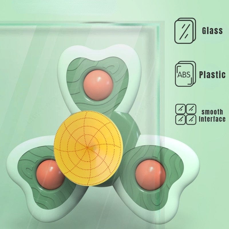 Ventouses d'éveil et éducatives pour bébé Spinners boudechoux