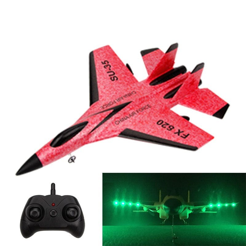 Avion de chasse télécommandé Rouge Ma boutique