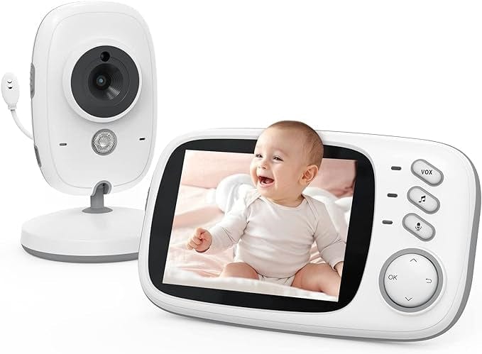 Babyphone Camera et Moniteur sans fil pour bébé boudechoux