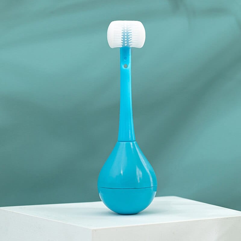 Brosse à dent enfant 3 ans Bleu boudechoux