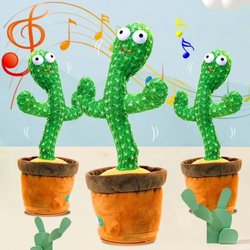 Cactus intelligent enregistre parle et dance avec vos enfants boudechoux