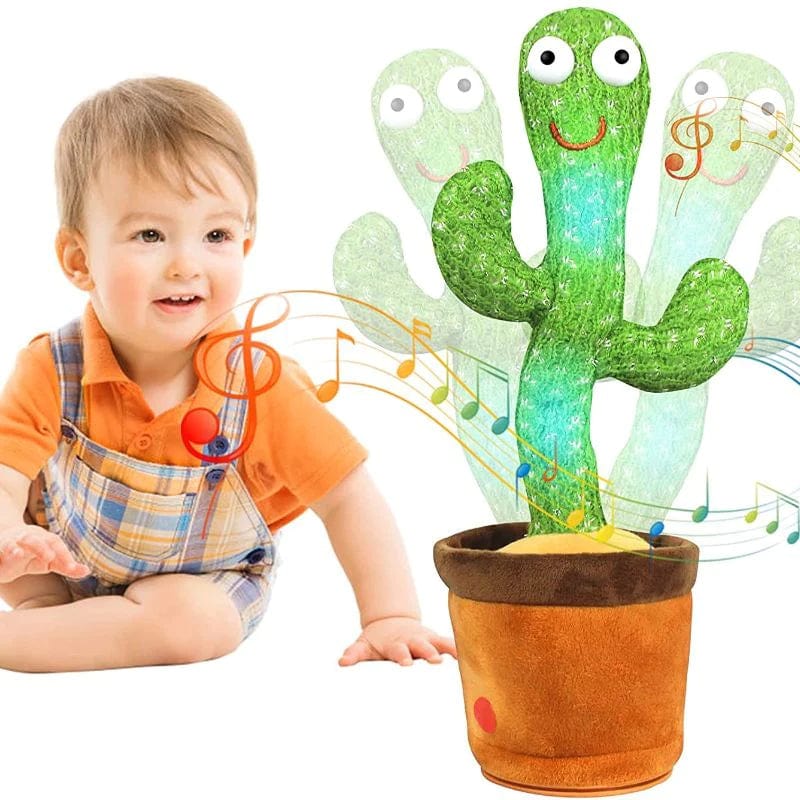 Cactus intelligent enregistre parle et dance avec vos enfants boudechoux