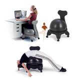 Chaise avec ballon d'équilibre ergonomique boudechoux