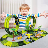 Circuit Voiture Dinosaure pour bébé boudechoux