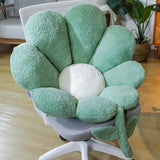 Coussin de chaise doux  en forme de fleur Vert boudechoux